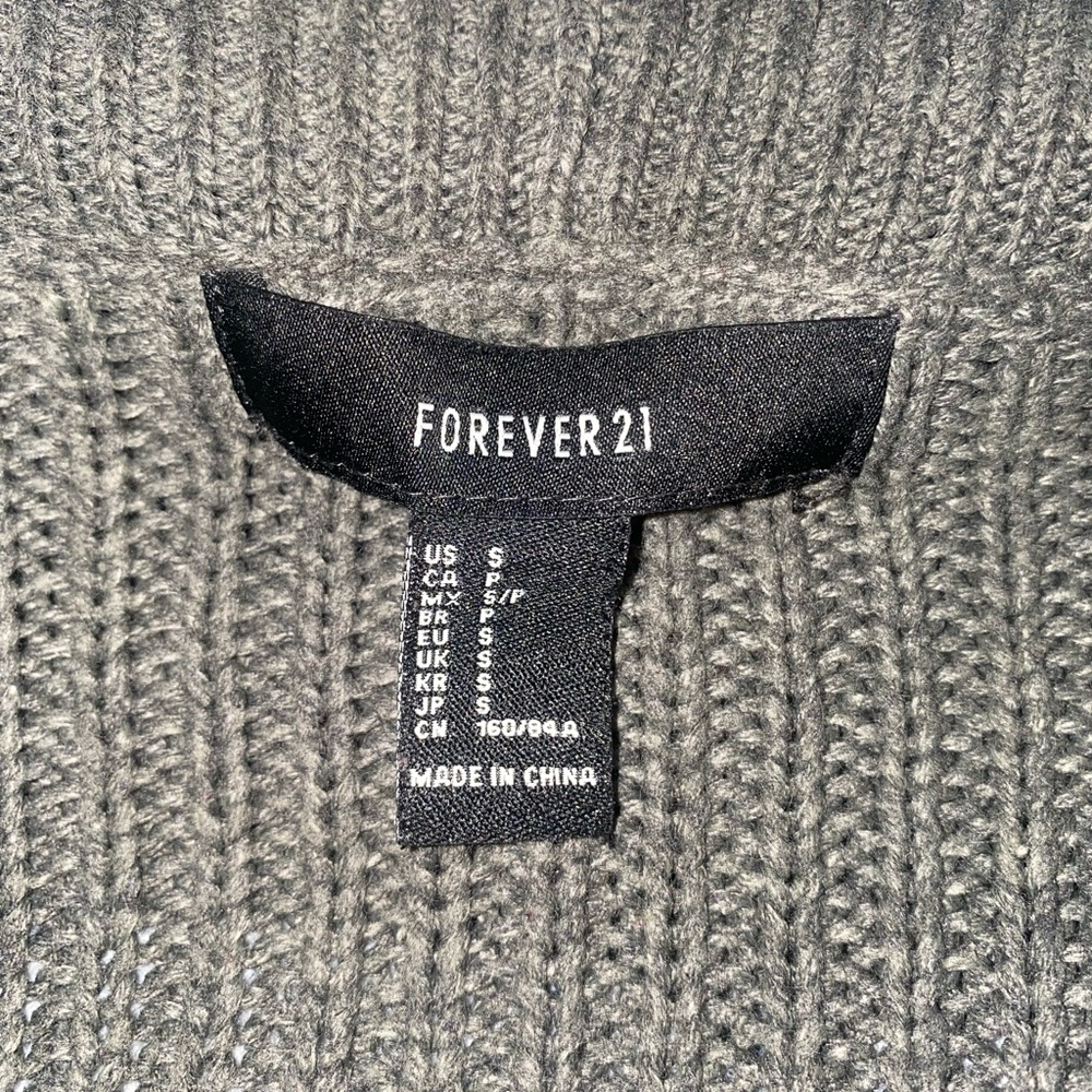 Forever 21 Gray Women's Cardigan - Picture 6 of 9